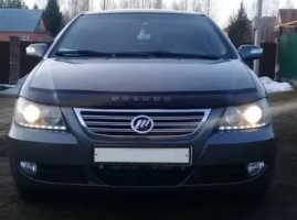 Дефлектор капота (мухобойка) Lifan Solano 620 (LF7162) с 2008 г.в. (Лифан Солано) Вип Тюнинг